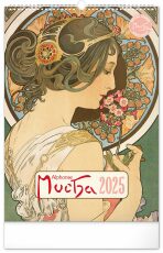Nástěnný kalendář Alfons Mucha 2025 - 