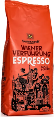 Káva Vídeňské pokušení Espresso zrnková (pražená, bio, 1000g) - 
