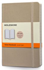 Moleskine - Zápisník měkký linkovaný béžový S - 