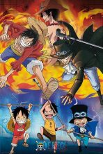 Plakát One Piece - Ace Sabo Luffy - 
