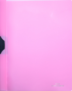 Spisové desky CONCORDE A4 s bočním klipem, pastel růžová - 