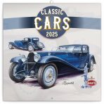 Kalendář 2025 poznámkový: Classic Cars - Václav Zapadlík, 30 × 30 cm - 