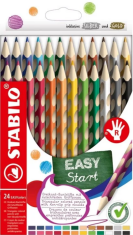 STABILO EASYcolors pastelky pro praváky - sada 24 ks - 