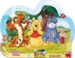 Schovávaná s Medvídkem Pú - puzzle 25 dílků - Walt Disney