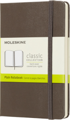 Moleskine - zápisník tvrdý, čistý, hnědý S - 