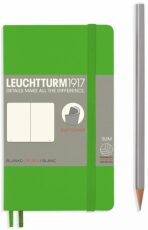 Zápisník Leuchtturm1917 Softcover Pocket Fresh Green čistý - Leuchtturm1917