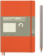 Zápisník Leuchtturm1917 Paperback Softcover Orange linkovaný - Leuchtturm1917