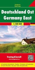 AK 0222 Německo východ 1:500 000 / automapa + mapa volného času (Defekt) - 