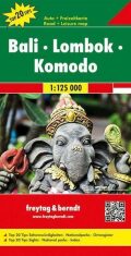 AK 221 Bali, Lombok, Komodo 1:125 000 / automapa - 