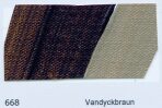 Akrylová barva Akademie 60ml – 668 Vandyke brown - 