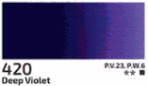 Akrylová barva Rosa 200ml – 420 deep violet - 