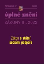 Aktualizace 2022 III/1 – o státní sociální podpoře - 