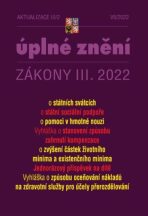 Aktualizace 2022 III/2 – o státní sociální podpoře - 