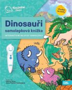 Samolepková knížka Dinosauři - Kouzelné čtení Albi - Lucie Krystlíková