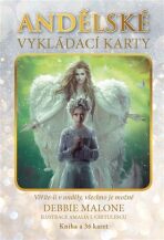 Andělské vykládací karty - Věříte-li v anděly, všechno je možné - kniha a 36 karet - Debbie Malone, ...