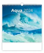 Aqua - nástěnný kalendář 2024 - 