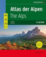 Atlas der Alpen 1:150 000 Autoatlas - 