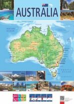 Australia - Nástěnná mapa - 