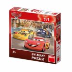 Auta: Veselý Blesk - Maxi puzzle 24 dílků - Walt Disney