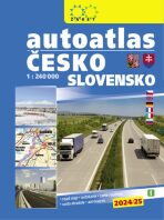 Autoatlas Česká republika Slovenská republika 1:240 000 - 