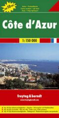 Automapa Côte ďAzur, Azurové pobřeží 1:150 000 - 