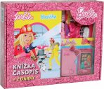 Barbie Hasička - Kufřík (knižka, časopis + 2 dárky) - 