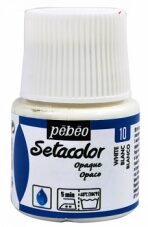 Barva na textil Setacolor 45 ml – 10 bílá titanová - 