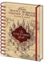 Zápisník Harry Potter - Mapa A5 - 