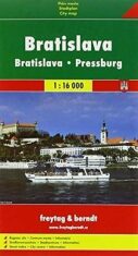 Bratislava mapa 1:16 000 - 