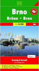 Brno mapa 1:16 000 - 