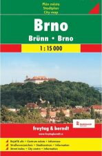Brno plán města 1:15 000 - 