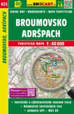 SC 425 Broumovsko, Adršpach 1:40 000 - 
