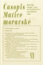 Časopis Matice moravské supplementum 5/2013 – LICHTENŠTEJNOVÉ A UMĚNÍ - Tomáš Knoz,Peter Geiger