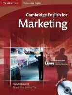 Cambridge English for Marketing Students Book with Audio CD - Nick Robinson