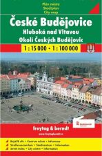 České Budějovice mapa 1:15 000 - 