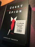 Český špion Erwin van Haarlem + Bisoni 001 - Komplet (2 knihy) - Jaroslav Kmenta, ...