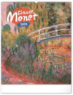 Nástěnný kalendář Claude Monet 2024 - 