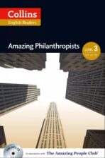 Collins English Readers 3 - Amazing Philanthropists with CD (do vyprodání zásob) - Jane Rollason