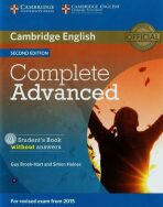 Cambridge English Complete Advanced Student´s Book without answers 2nd edition - Guy Brook-Hart,Simon Haines