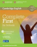 Complete First for Schools Student´s Book with Answers with CD-ROM (2015 Exam Specification) - Guy Brook-Hart