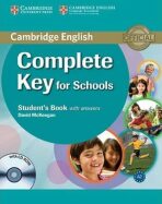 Complete Key for Schools Students Book with Answers with CD-ROM - Sue Elliott,Emma Heyderman