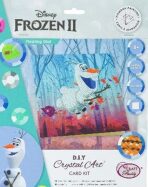 Crystal Art pohlednice Olaf - 