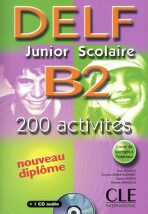 DELF Junior scolaire B2 - Livre + CD, Nouveau - Alain Rausch