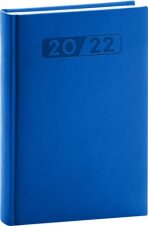 Denní diář Aprint 2022, modrý, 15 x 21 cm - Presco Group