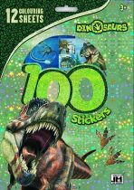 Dinosauři 100 samolepek - kolektiv autorů