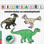 Dinosauři - omalovánky se samolepkami - Radka Kneblová