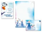 Dopisní papír barevný LUX 5+10 Disney Frozen - 
