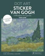 Dot Art: Sticker Van Gogh. A Wheatfield, With Cypresses - Yoni Alter