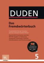Duden Band 5 - Das Fremdwörterbuch (11. Auflage) - 