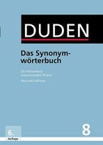 Duden Band 8 - Das Synonymwörterbuch (6. Auflage) - 